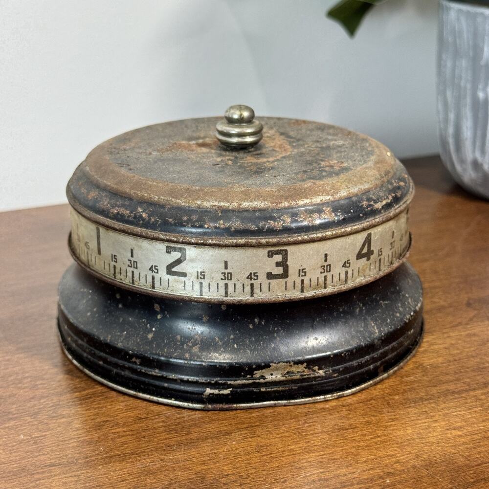 Vintage Omega Darkroom Timer Mechanical Photographic Developing Bell Timer USA